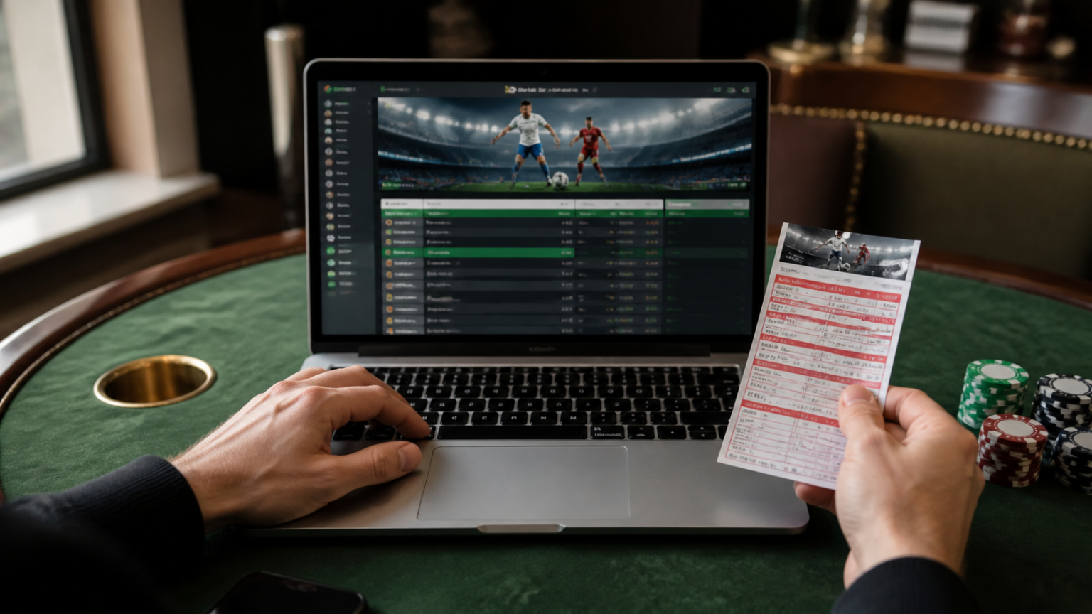 Betting sites: What to Check Before You Play A person reviewing a betting website on a laptop