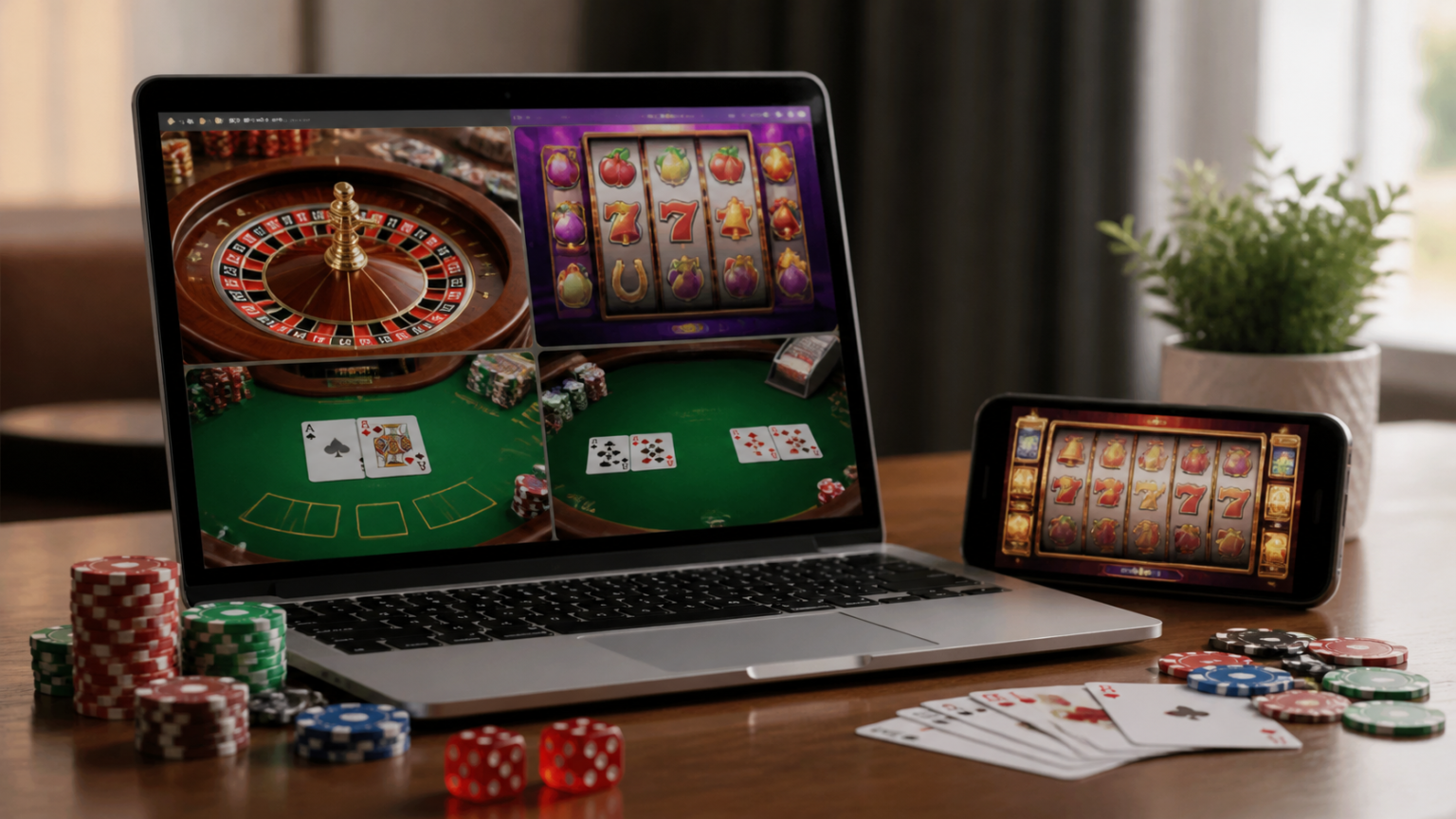 What Makes a Casino Site Worth Considering: best online casino sites singapore Online casino site showing slots and table games on a laptop and phone